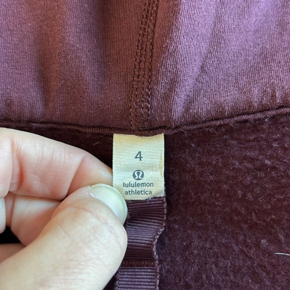 Lululemon Pleat To Street Hoodie Heathered Bordeaux Drama - 4 - Picture 9 of 9